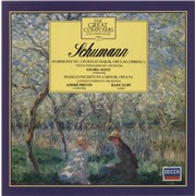 Robert Schumann Symphony No.i In B Flat Major, Opus 38 - Piano Concerto in A Minor, Opus 54 + Magazine UK vinyl LP