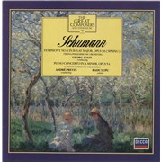 Robert Schumann Symphony No.i In B Flat Major, Opus 38 - Piano Concerto in A Minor, Opus 54 UK vinyl LP