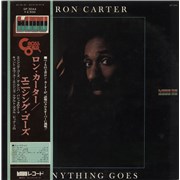Ron Carter Anything Goes - White label + Obi Japan vinyl LP Promo