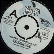 Click here for more info about 'Rudy & The Rialtos - Christmas Tears Will Fall - A Label'