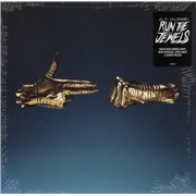 Click here for more info about 'Run The Jewels 3 - Gold Vinyl + RTJ Pendant & Gold Chain - Sealed'