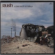 Rush A Farewell To Kings - VG Sleeve UK vinyl LP