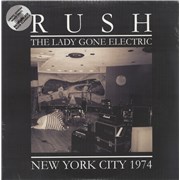 Click here for more info about 'Rush - The Lady Gone Electric - New York City 1974 - White Vinyl - Sealed'