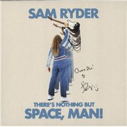 Click here for more info about 'Sam Ryder - There's Nothing But Space, Man! - Blue Vinyl - Autographed'