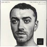 Sam Smith The Thrill Of It: Special Edition - White Vinyl - Opened Shrink with Sticker UK 2-LP vinyl set
