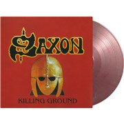 Click here for more info about 'Saxon - Killing Ground - 180 Gram Red & Silver Marbled Vinyl - Numbered Edition'