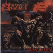 Saxon Unleash The Beast - Clear Vinyl - Numbered Edition + Slipmat Italy vinyl LP