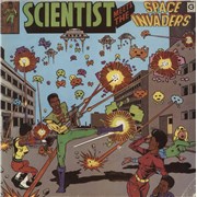 Scientist Scientist Meets The Space Invaders - EX UK vinyl LP