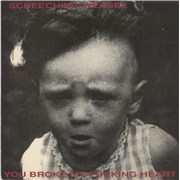 Screeching Weasel You Broke My Fucking Heart USA 7" vinyl