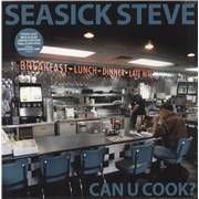 Click here for more info about 'Seasick Steve - Can U Cook? - 180g Clear Vinyl - Autographed Print - Sealed'