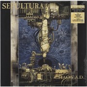 Sepultura Chaos A.D. - 180 Gram Vinyl - Sealed UK 2-LP vinyl set