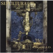 Sepultura Chaos A.D. - 180gm - EX UK 2-LP vinyl set