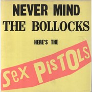 Click here for more info about 'Never Mind The Bollocks - 2nd - Blank Sleeve - VG'