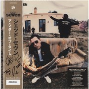 Click here for more info about 'Shed Seven - A Matter Of Time - Clear Vinyl + Autographed Obi'