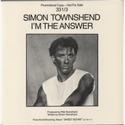 Click here for more info about 'Simon Townshend - I'm The Answer'