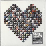 Simple Minds 40: The Best Of 1979-2019 - Silver Vinyl - Shrink & Hype-sticker UK 2-LP vinyl set