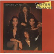 Sister Sledge Thinking Of You - P/S UK 12" vinyl