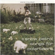 Snow Patrol Songs For Polarbears - Snow Flake White Splatter Vinyl + Art Print UK vinyl LP