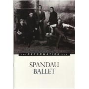 Spandau Ballet The Reformation Tour UK tour programme