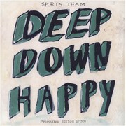 Click here for more info about 'Sports Team - Deep Down Happy - 1st Pressing - Green Vinyl'