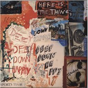 Click here for more info about 'Sports Team - Deep Down Happy - Blue Vinyl - Autographed - Sealed'