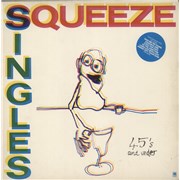 Squeeze Singles - 45's And Under - EX UK vinyl LP