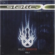 Click here for more info about 'Static-X - Project: Regeneration Vol. 1 - Blue and Black Marbled Vinyl'