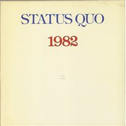 Status Quo 1982 - Nineteen Eighty Two - 1st + Merchandise Insert UK vinyl LP