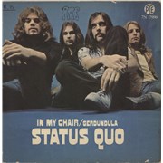 Status Quo In My Chair - P/S - VG UK 7" vinyl