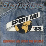 Status Quo Running All Over The World - Wide Centre UK 7" vinyl