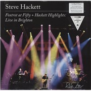 Click here for more info about 'Steve Hackett - Foxtrot At Fifty + Hackett Highlights: Live In Brighton - Red Vinyl - Autographed'