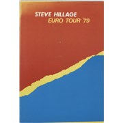 Steve Hillage Euro Tour '79 - EX UK tour programme