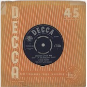 Steve Perry (60s) Crooked Little Man UK 7" vinyl Promo