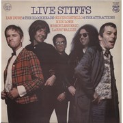Stiff Records Live Stiffs UK vinyl LP