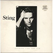 Sting Nothing Like The Sun - Hype-sticker - EX UK 2-LP vinyl set