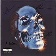 Click here for more info about 'Strange Bones - England Screams - Clear With Black Splatter - Autographed'