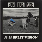 Subhumans 29:29 Split Vision - Blue Vinyl UK vinyl LP