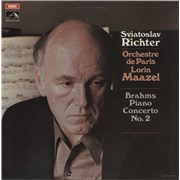 Sviatoslav Richter Brahms: Piano Concerto No. 2 in B Flat, Op.83 UK vinyl LP