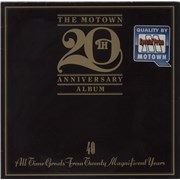 Tamla Motown The Motown 20th Anniversary Album - Hype Stickered Sleeve Germany 2-LP vinyl set