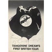 Click here for more info about 'Tangerine Dream's First British Tour + Ticket Stub - Signed'