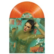 Click here for more info about ' - The Life Of A Showgirl - Portofino Orange Glitter Vinyl + Poem from Taylor - Sealed'