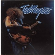 Ted Nugent Ted Nugent - 2nd - Gold promo stamped UK vinyl LP