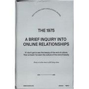 Click here for more info about 'A Brief Inquiry Into Online Relationships:  Manifesto Package - Sealed'