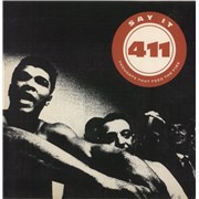 The 411 Say It [Thoughts That Feed The Fire] - Grey Marble Vinyl USA 7" vinyl