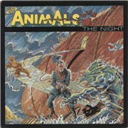 The Animals The Night UK 7" vinyl