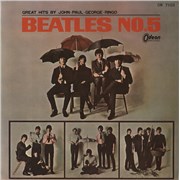 Click here for more info about 'Beatles No.5 - 1st - Red Vinyl'