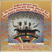 The Beatles Magical Mystery Tour - Lime Green Label - VG USA vinyl LP