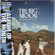 The Big Moon Walking Like We Do - Blue Vinyl UK vinyl LP