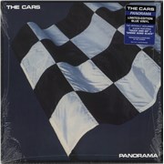 The Cars Panorama - Blue Vinyl UK vinyl LP