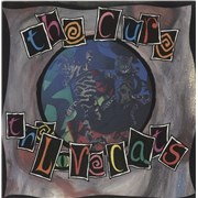 The Cure The Love Cats - Paper Label UK 7" vinyl